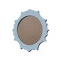 Moldura Provençal Colorida Redonda Em MDF 6mm Para Quadros Decorativos Com Fundo MDF