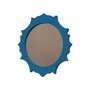 Moldura Provençal Colorida Redonda Em MDF 6mm Para Quadros Decorativos Com Fundo MDF