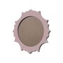 Moldura Provençal Colorida Redonda Em MDF 6mm Para Quadros Decorativos Com Fundo MDF