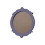 Moldura Provençal Colorida Redonda Em MDF 6mm Para Quadros Decorativos Com Fundo MDF