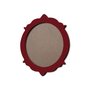 Moldura Provençal Colorida Redonda Em MDF 6mm Para Quadros Decorativos Com Fundo MDF