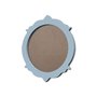 Moldura Provençal Colorida Redonda Em MDF 6mm Para Quadros Decorativos Com Fundo MDF