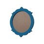 Moldura Provençal Colorida Redonda Em MDF 6mm Para Quadros Decorativos Com Fundo MDF