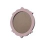 Moldura Provençal Colorida Redonda Em MDF 6mm Para Quadros Decorativos Com Fundo MDF