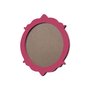 Moldura Provençal Colorida Redonda Em MDF 6mm Para Quadros Decorativos Com Fundo MDF