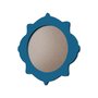 Moldura Provençal Colorida Redonda Em MDF 6mm Para Quadros Decorativos Com Fundo MDF e PVC Antirreflexo