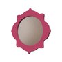 Moldura Provençal Colorida Redonda Em MDF 6mm Para Quadros Decorativos Com Fundo MDF e PVC Antirreflexo