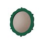 Moldura Provençal Colorida Redonda Em MDF 6mm Para Quadros Decorativos Com Fundo MDF e PVC Antirreflexo