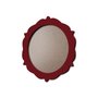 Moldura Provençal Colorida Redonda Em MDF 6mm Para Quadros Decorativos Com Fundo MDF e PVC Antirreflexo