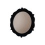 Moldura Provençal Colorida Redonda Em MDF 6mm Para Quadros Decorativos Com Fundo MDF e PVC Antirreflexo