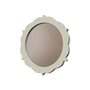 Moldura Provençal Colorida Redonda Em MDF 6mm Para Quadros Decorativos Com Fundo MDF e PVC Antirreflexo