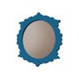 Moldura Provençal Colorida Redonda Em MDF 6mm Para Quadros Decorativos Com Fundo MDF e PVC Antirreflexo