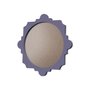 Moldura Provençal Colorida Redonda Em MDF 6mm Para Quadros Decorativos Com Fundo MDF e PVC Antirreflexo