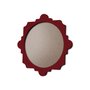 Moldura Provençal Colorida Redonda Em MDF 6mm Para Quadros Decorativos Com Fundo MDF e PVC Antirreflexo