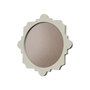 Moldura Provençal Colorida Redonda Em MDF 6mm Para Quadros Decorativos Com Fundo MDF e PVC Antirreflexo
