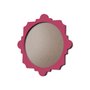 Moldura Provençal Colorida Redonda Em MDF 6mm Para Quadros Decorativos Com Fundo MDF e PVC Antirreflexo