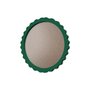 Moldura Provençal Colorida Redonda Em MDF 6mm Para Quadros Decorativos Com Fundo MDF e PVC Antirreflexo