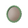 Moldura Provençal Colorida Redonda Em MDF 6mm Para Quadros Decorativos Com Fundo MDF e PVC Antirreflexo