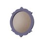 Moldura Provençal Colorida Redonda Em MDF 6mm Para Quadros Decorativos Com Fundo MDF e PVC Antirreflexo