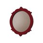 Moldura Provençal Colorida Redonda Em MDF 6mm Para Quadros Decorativos Com Fundo MDF e PVC Antirreflexo