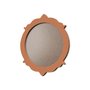 Moldura Provençal Colorida Redonda Em MDF 6mm Para Quadros Decorativos Com Fundo MDF e PVC Antirreflexo