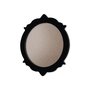 Moldura Provençal Colorida Redonda Em MDF 6mm Para Quadros Decorativos Com Fundo MDF e PVC Antirreflexo