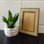 Moldura Provençal com Gravação de Bolinhas para Quadros e Fotos e Fundo MDF - 3,4x1,2