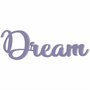 Palavra Decorativa Dream Lettering Para Parede - 6mm