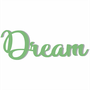Palavra Decorativa Dream Lettering Para Parede - 6mm
