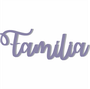 Palavra Decorativa Família Lettering Para Parede - 6mm
