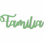 Palavra Decorativa Família Lettering Para Parede - 6mm