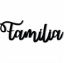Palavra Decorativa Família Lettering Para Parede - 6mm