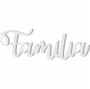 Palavra Decorativa Família Lettering Para Parede - 6mm