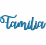 Palavra Decorativa Família Lettering Para Parede - 6mm