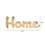 Palavra Decorativa Home Lettering Para Parede 35cm em Mdf Cru 6mm