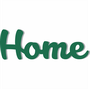 Palavra Decorativa Home Lettering Para Parede - 6mm