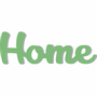 Palavra Decorativa Home Lettering Para Parede - 6mm