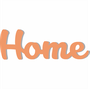 Palavra Decorativa Home Lettering Para Parede - 6mm