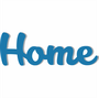Palavra Decorativa Home Lettering Para Parede - 6mm