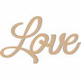 Palavra Decorativa Love Lettering Para Parede - 6mm