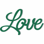 Palavra Decorativa Love Lettering Para Parede - 6mm