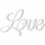 Palavra Decorativa Love Lettering Para Parede - 6mm