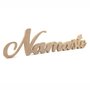Palavra Decorativa Namaste 45cm em Mdf Cru 15mm- cnc29