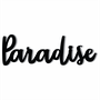 Palavra Decorativa Paradise Lettering Para Parede - 6mm
