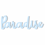 Palavra Decorativa Paradise Lettering Para Parede - 6mm