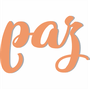 Palavra Decorativa Paz Lettering Para Parede - 6mm
