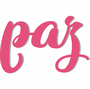 Palavra Decorativa Paz Lettering Para Parede - 6mm
