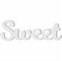 Palavra Decorativa Sweet Lettering Para Parede - 6mm