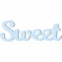 Palavra Decorativa Sweet Lettering Para Parede - 6mm