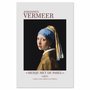 Placa Decorativa A Moça com Brinco de Pérola de Johannes Vermeer